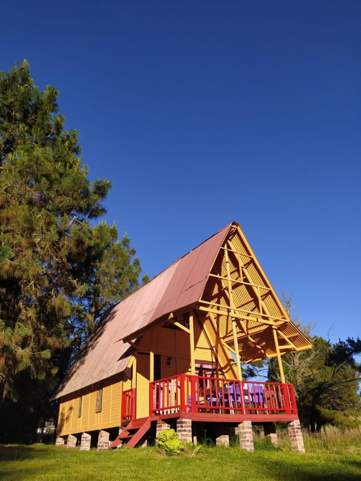 Chalets Amarelo Suesca Exteriör bild