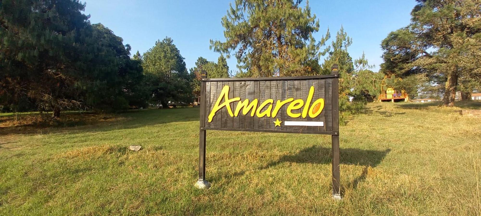 Chalets Amarelo Suesca Exteriör bild