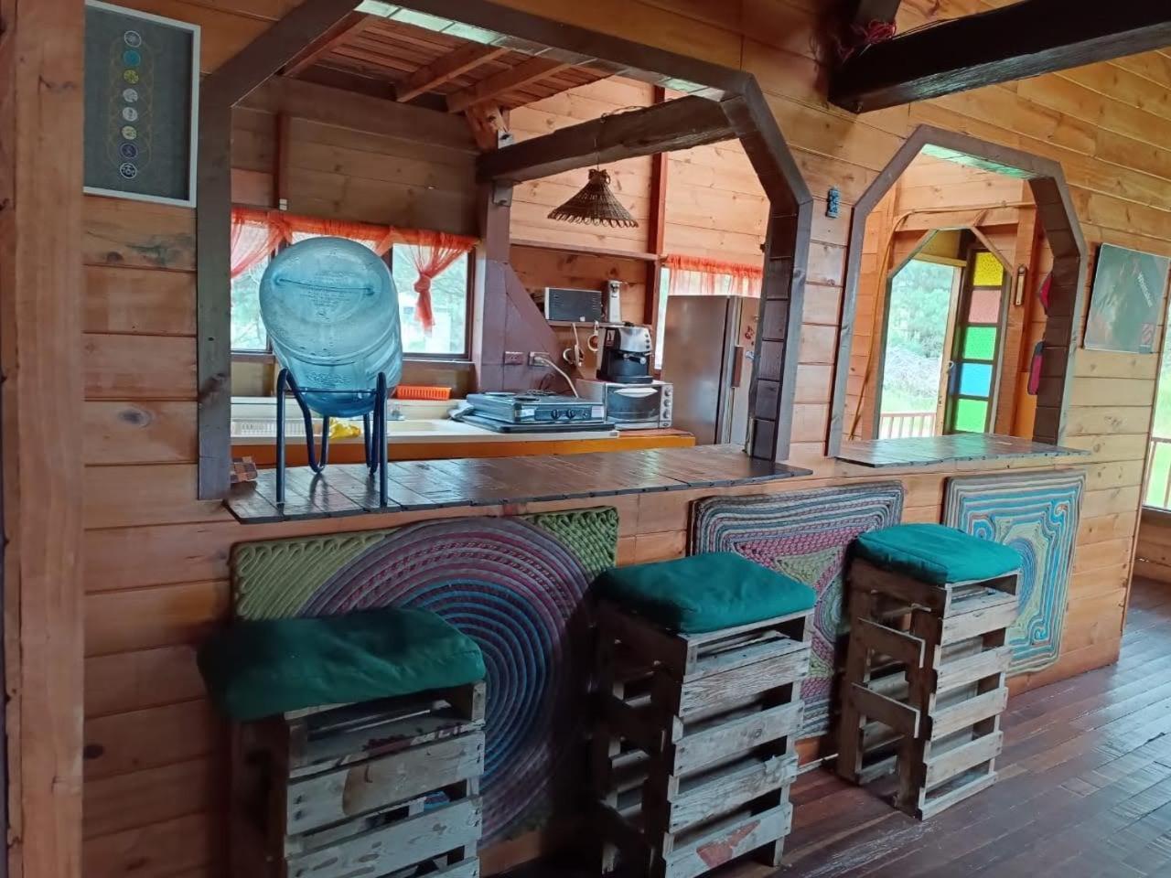 Chalets Amarelo Suesca Exteriör bild